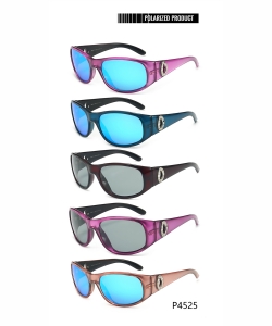 1 Dozen Pack of Designer inspired Women's Fashion Polarized Sunglasses P4525